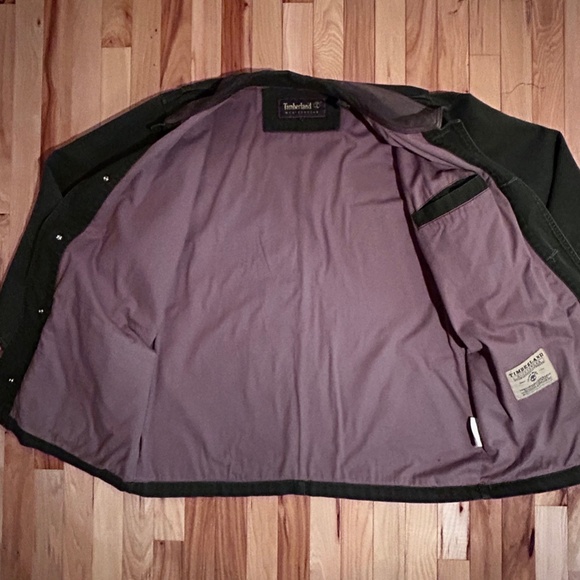 Timberland Ruggedwear Ranch Corduroy Jacket Medium Vintage Green EUC - Picture 9 of 16